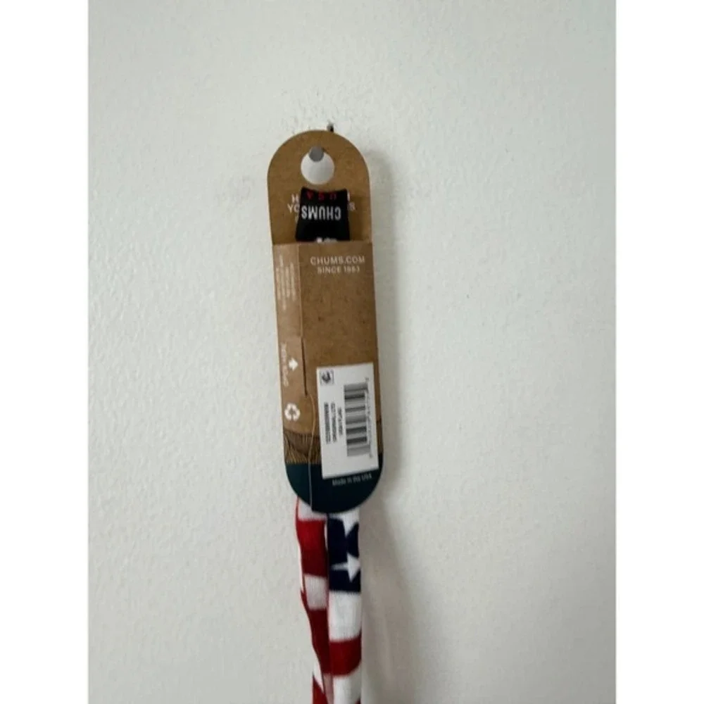 CHUMS Original Patterns Eyewear Retainer – American Flag – NWT